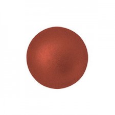 Les perles par Puca® Cabochon 14 mm - Bronze red mat 00030/01750